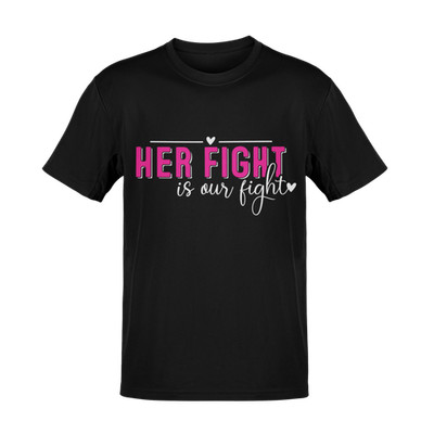 T-Shirt HER FIGHT IS OUR FIGHT Sprüche Funshirt TS1417D