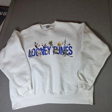 Looney Tunes Vintage 1991 Crewneck Sweatshirt XL Warner Bros USA