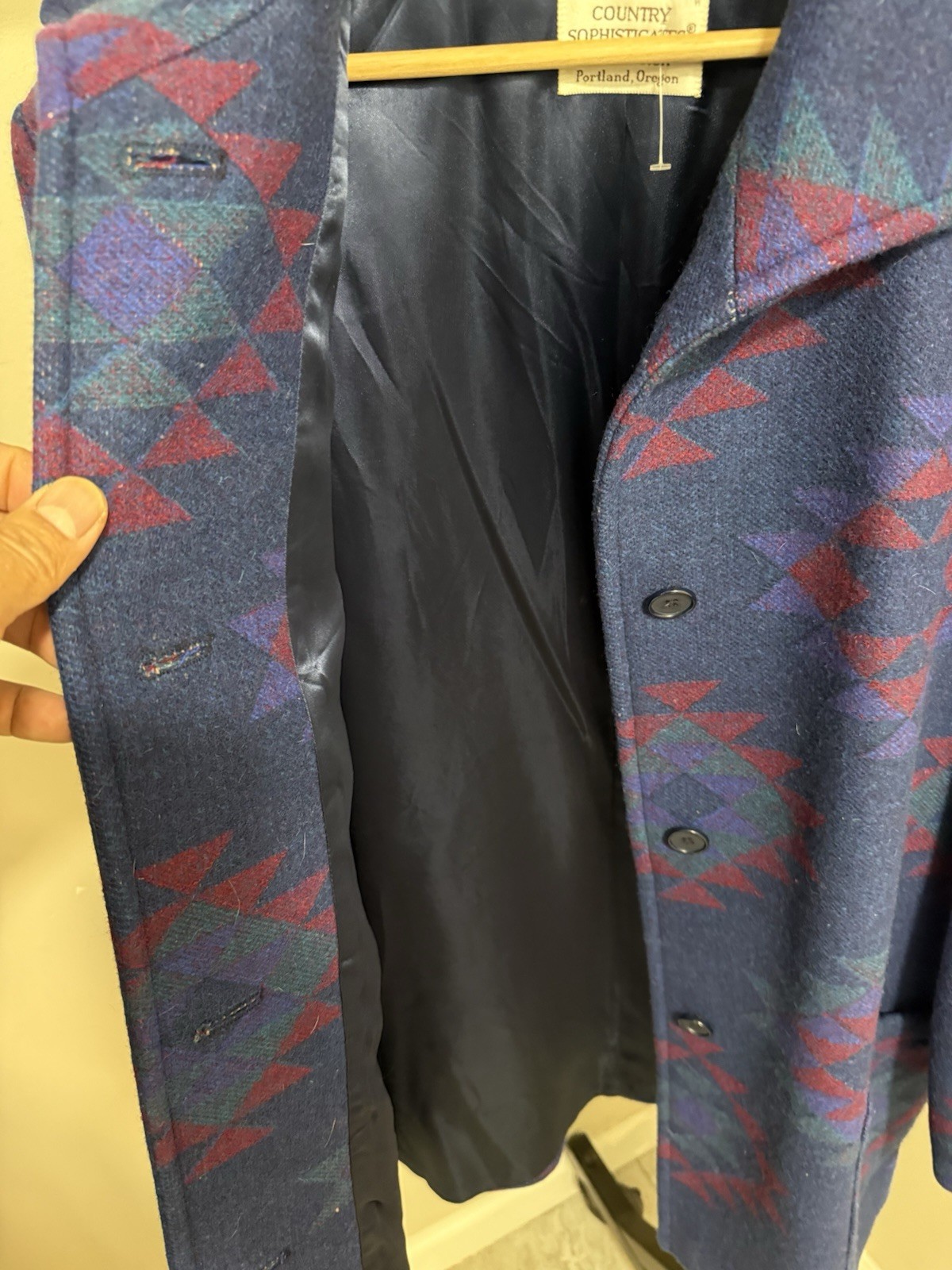 Pendleton Wool Blazer Style Size L - image 6