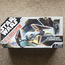 Star Wars 30th Anniversary TRU Exclusive Elite Tie Interceptor MISB 2007 Hasbro