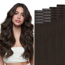 Hotbanana Invisi Edge Tape In Hair Extensions Human Hair 24Inch 50G 10Pcs
