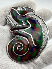 Barbados 2023 3oz Silver 0.999 Chameleon Thermochromic Antique 5 Dollars