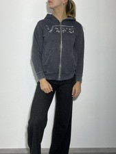 Vans giacca felpa giacca in tessuto giacca da mezza stagione giacca grigio antracite taglia M