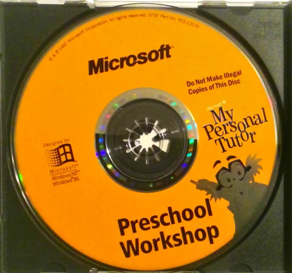 Microsoft Mathopolis, Preschool Workshop, Reader Railway-PC 1997 3 CD ROM V GOOD - Image 2 of 4