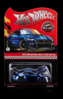Hot Wheels RLC - 2022 Ford Mustang Shelby GT500 - Code Red