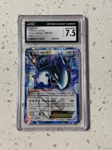 Lugia-EX graded CGC 7.5 for sale on eBay
