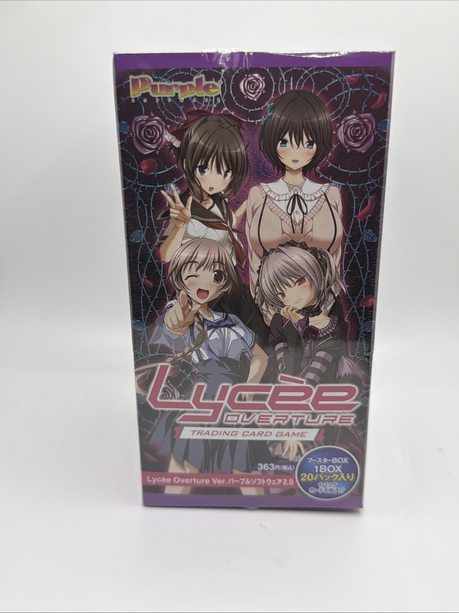 その他 Lycee overture ver. 2.0 Lycee Overture Purple Software 2.0 Sealed Booster Box + Promo