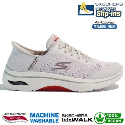 HERREN SKECHERS SLIP-INS MEMORY FOAM FREIZEIT KOMFORT WANDERN WALKING SNEAKER SCHUHE