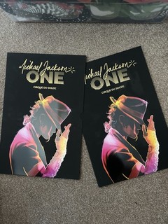 MICHAEL JACKSON ONE CIRQUE DU SOLEIL LAS VEGAS SHOW PROGRAMME AND POSTER