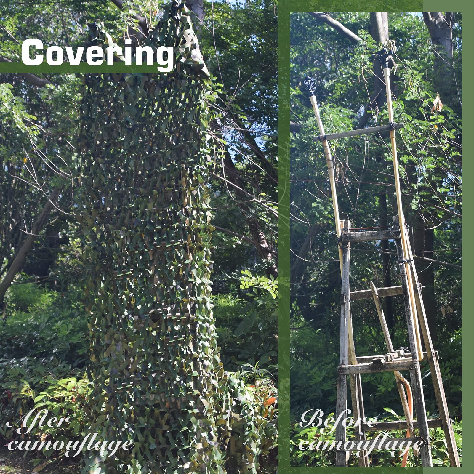 4m x 6m Camping Camouflage Netting Military Camo Sunshade Mesh Hunting Car Cover