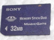 SONY 32MB MEMORY STICK DUO