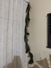 Two 5  Christmas Garland With Pine Cones