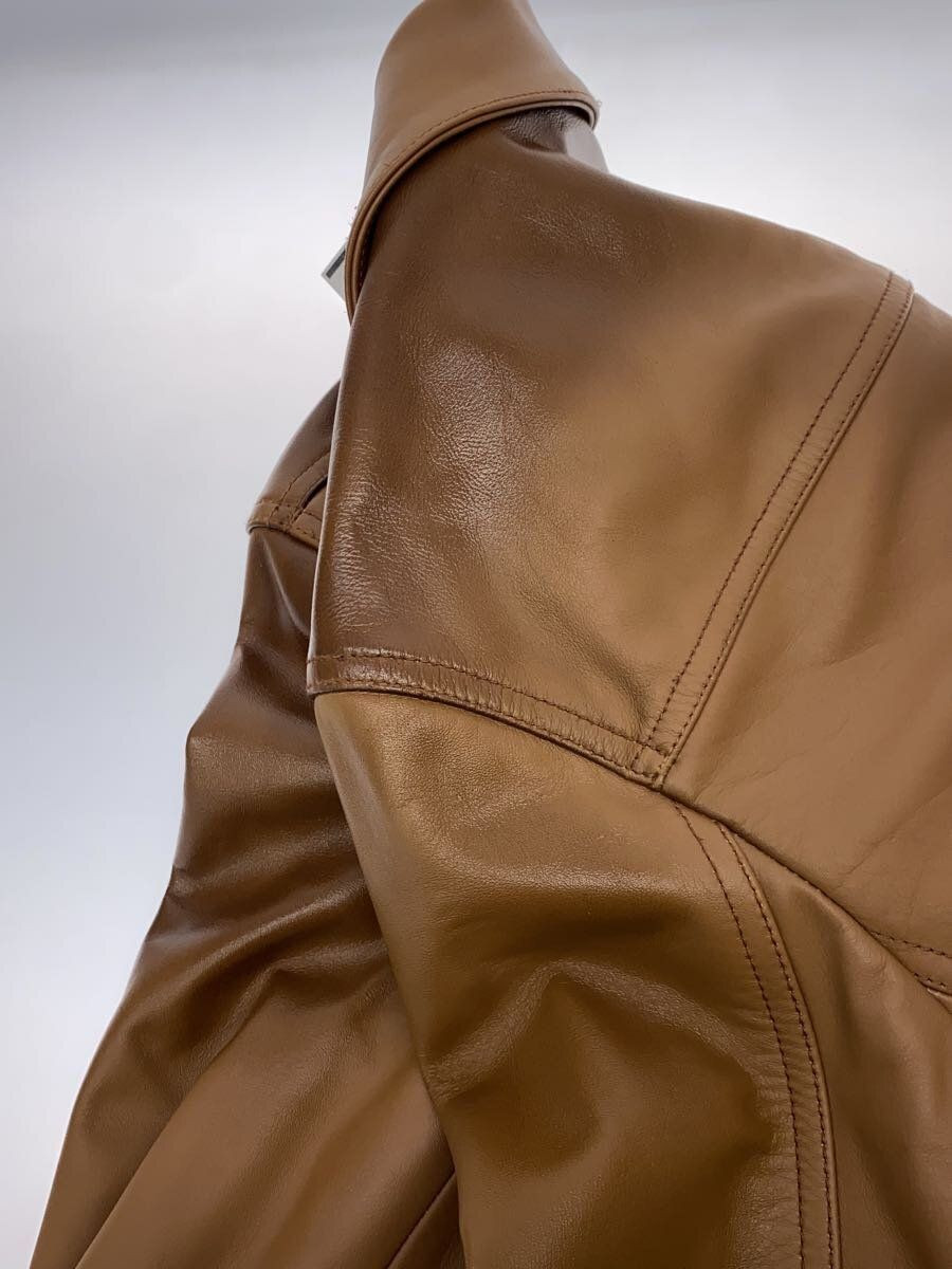 KENZO / レザージャケット・ブルゾン/牛革/キャメル/FE65LV2000AB/カウレザージャケット/KENZO KENZO leather jacket blouson cowhide camel FE65LV2000AB cow Used