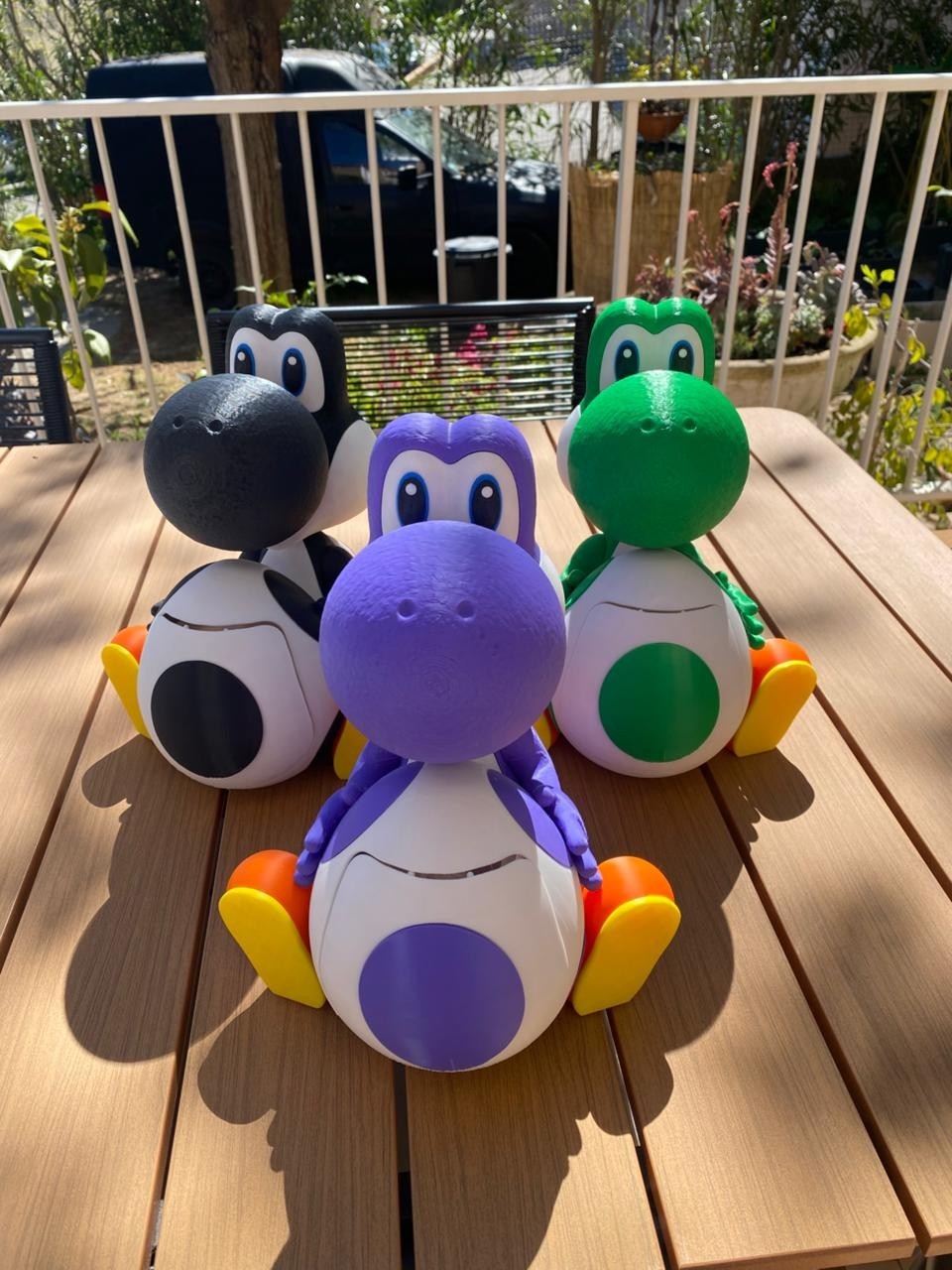 Yoshi bucket impression 3d custom color - Pot de rangement personnalisable geek