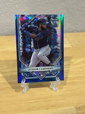 2024 Bowman Sterling Junior Caminero Rookie Blue /25