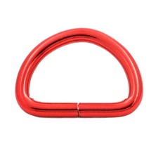 Metal D-Rings Buckle 1" Inside Diameter Non-Welded for Webbing Sewing DIY - R...