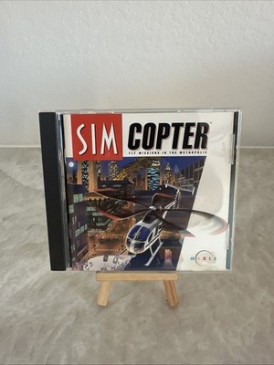 Maxis SIM Copter SimCopter (Windows PC CD Game, 1998)
