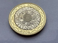 Simply Coins~ 2004 PROOF TWO 2 POUND TECHNOLOGY STANDING ON THE SHOULDERS