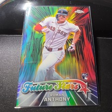 2026 Topps Chrome Roman Anthony RC Future Stars Insert Red Sox #FS-8