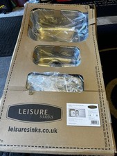 NIMBUS 1.5 BOWL INSET KITCHEN stainless steel sink    (leisure sinks) 