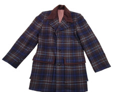 Munsingswear Penguin Wool Coat Plaid Women's Medium Euc