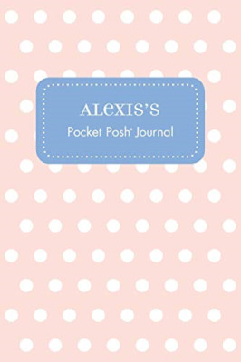 Alexis's Pocket Posh Journal, Polka Dot -  NEW Andrews Mcmeel  2016