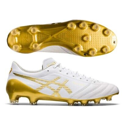 Neu Asics Fußballschuhe DS X-FLY 1101A006 122 gold weiß【Größe US 5-11,5】 |