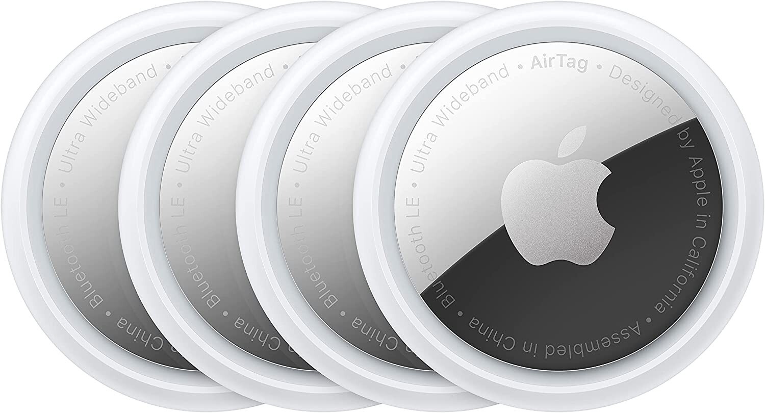 Apple AirTag 4 Pack - White, MX542AM/A airbag, ( 4 pack)
