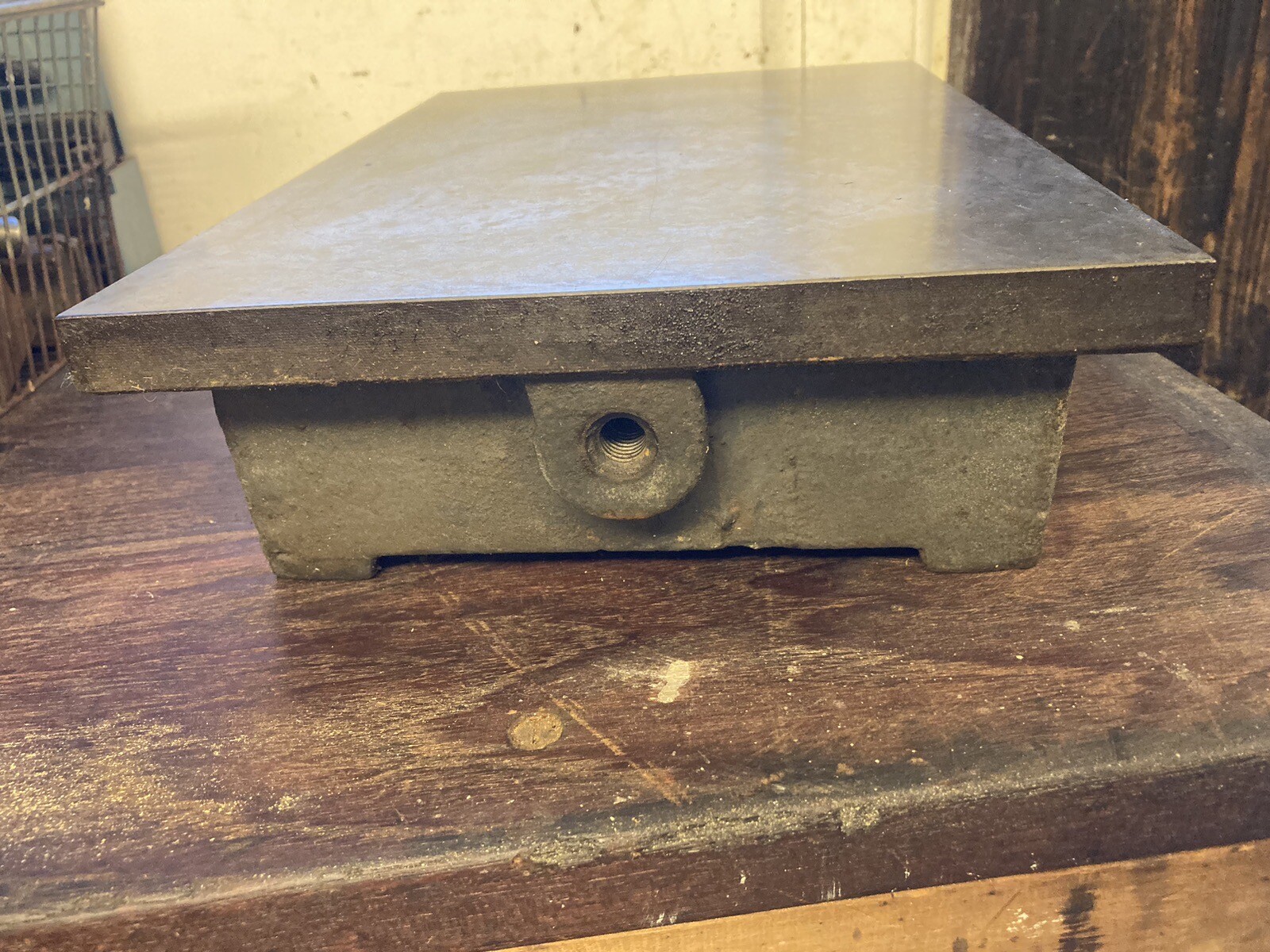 Windley Bros 15"x 10" Engineers Cast Iron Surface Plate Inspection