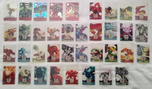 Gormiti Lotto 37 Carte Metallcards Plasticards Vintage Mythos Final Evolution