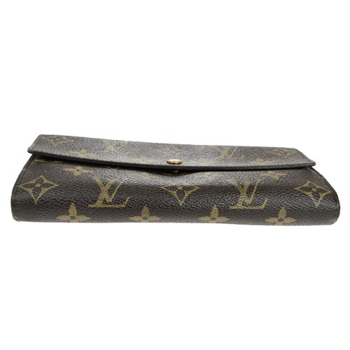LOUIS VUITTON Porte Monnaie Credit Long Wallet Monogram Leather M61726 01SJ193 - Picture 6 of 14
