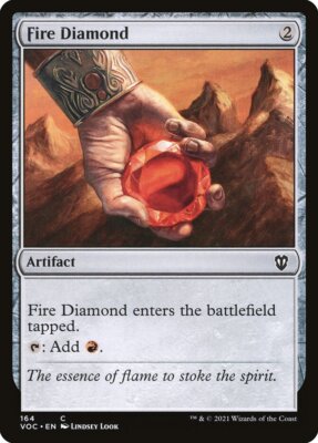 MTG Commander Crimson Vow C Fire Diamond #164 PLAYSET 4x x4