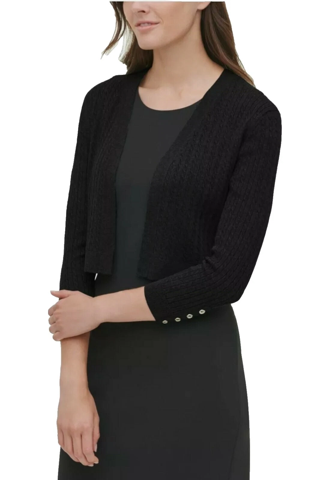 Chaqueta negra Tommy Hilfiger Suéteres para mujer