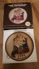 Norman Rockwell The Toymaker 1980 First Annual Collector Club Plate