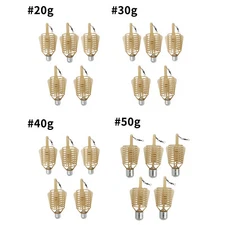 5Pcs Durable Fishing Bait Feeder Lure Cage Equipment Accessory Tool Daily Use