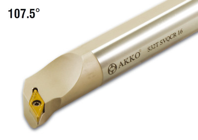 AKKO WSP Bohrstange 107,5° SVQCR / SVQCL alle Größen - für ISO Wendeplatte VC.. 