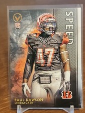 2015 Topps Valor Speed #38 Paul Dawson Cincinnati Bengals