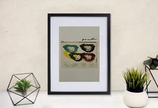 Andy Warhol Hand-Signed Original Print With COA and +$3,500 USD Appraisal.*-