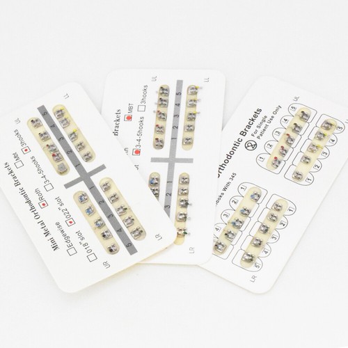 Dental Bracket Ultradünner Monoblock MIM Edgewise ROTH MBT 022 018 345 Haken - Bild 13 von 48