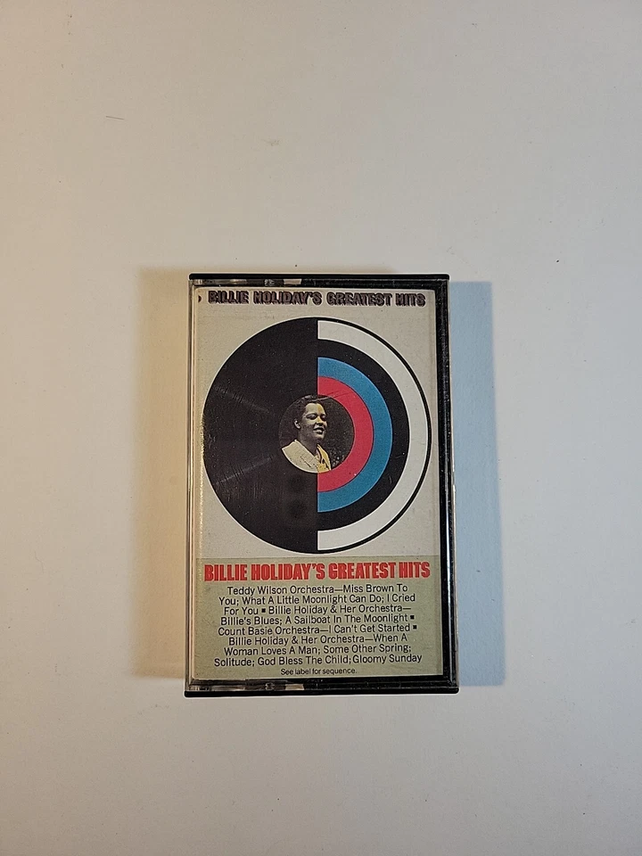 Billie Holiday's Greatest Hits Vtg 1967 Cassette Audio Tape Jazz Foto 2 de 4
