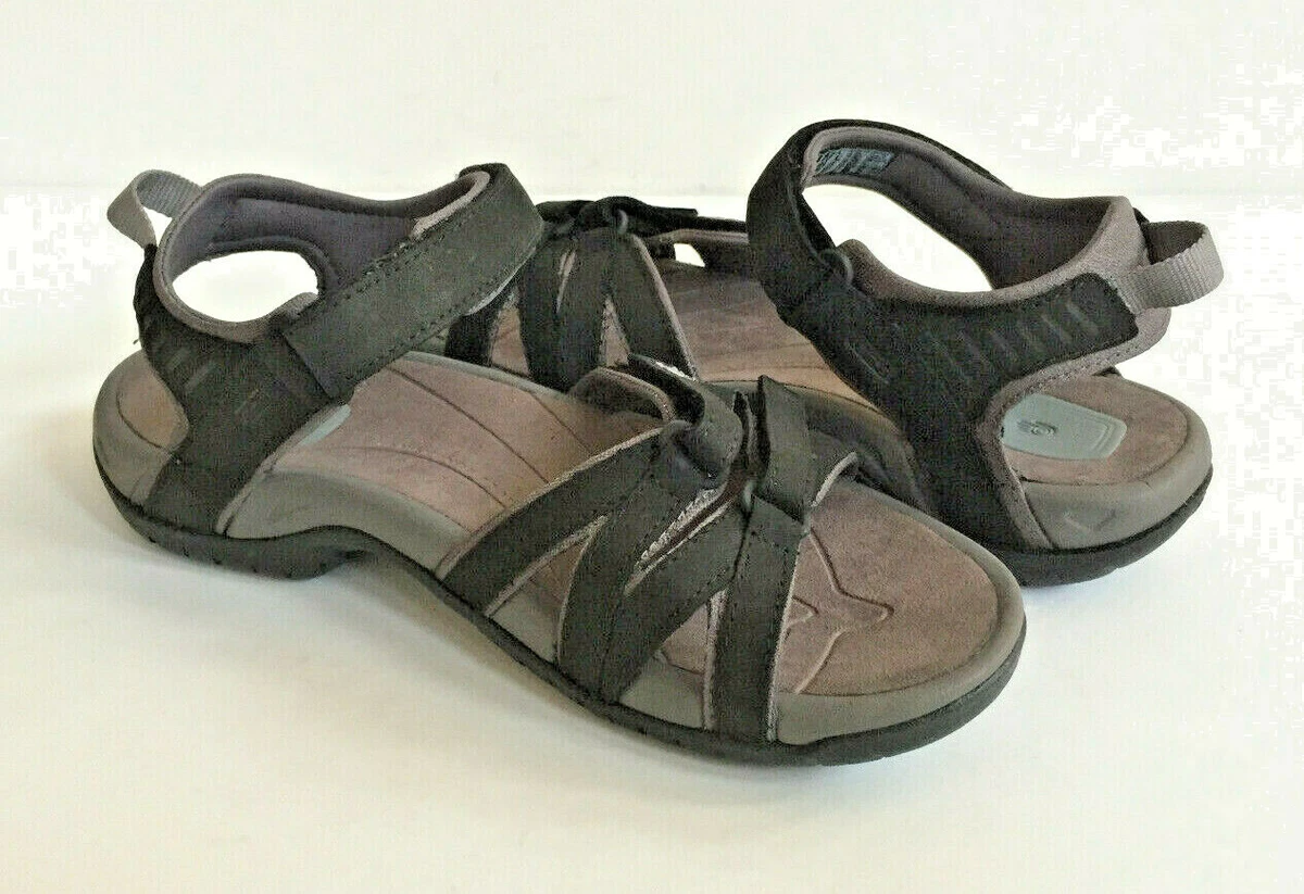 Teva tirra deals leather black