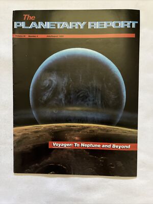 1989 July/August The Planetary Report Voyager: To Neptune and Beyond  (MH343)