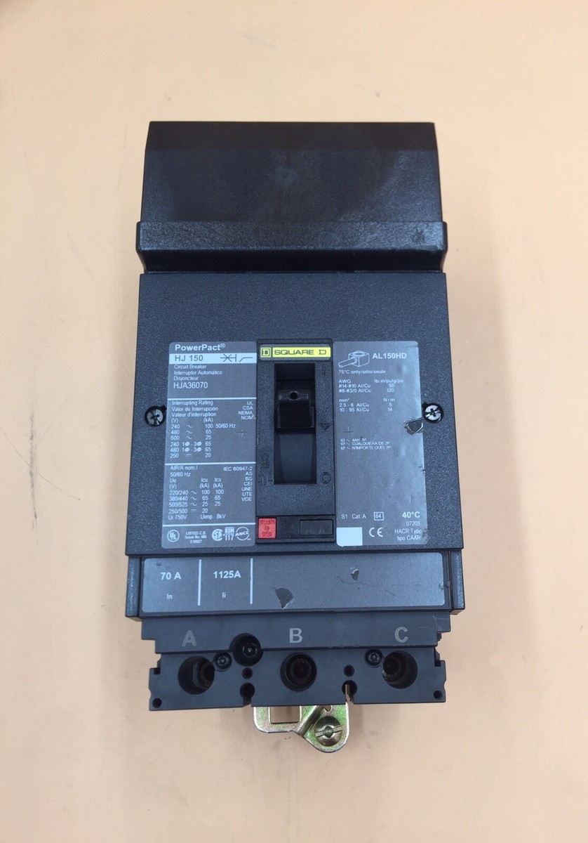 New Sealed In Box! Square D 1200a 3-pole Powerpact Circu Ccm | Envío gratis