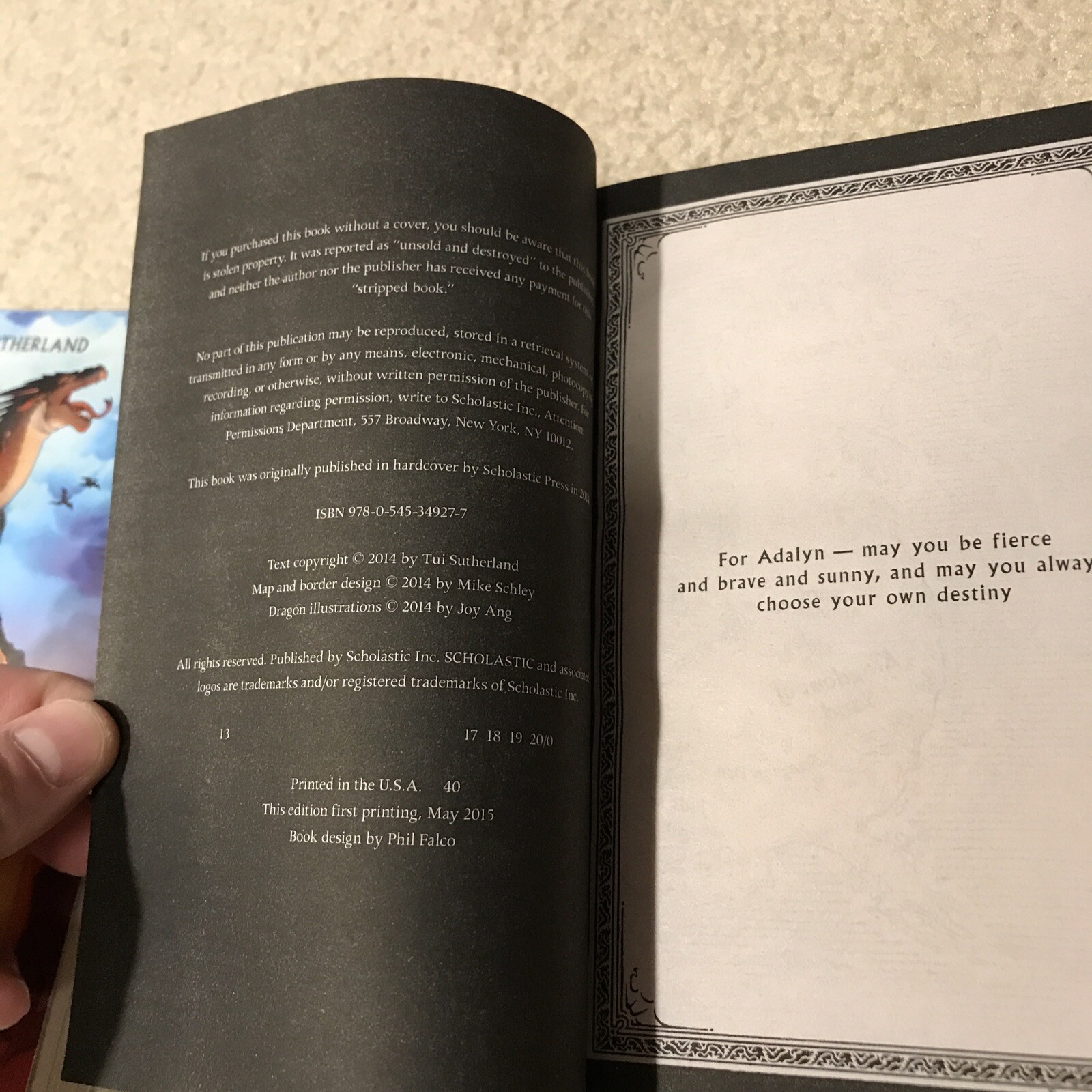 Wings of Fire Series Lot by Tui Sutherland Book 15 Prophecy