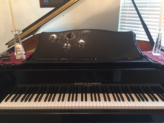 kohler and campbell baby grand piano