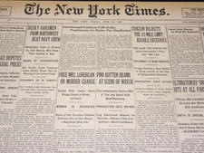 1923 JUNE 29 NEW YORK TIMES - FREE MRS. LONERGAN ON MURDER CHARGE - NT 8722
