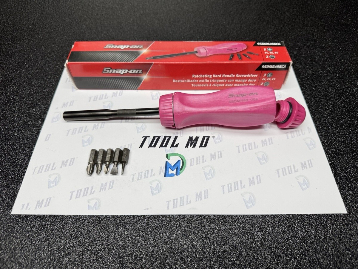 Snap-on Tools USA NEW PINK PEARL Hard Handle Ratcheting