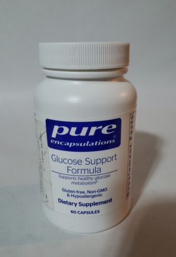 Pure Encapsulations Glucose Support Formula 60 Capsules EXP. 6/2026