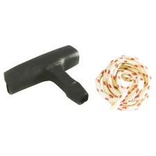 Starter Rope Pull Cord + Handle Grip Kit For STIHL 038 MS380 MS381 Pull Start
