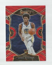 2020-21 SELECT ASIA TMALL CONCOURSE RED WAVE PRIZM RC JAMES WISEMAN #62 WARRIORS